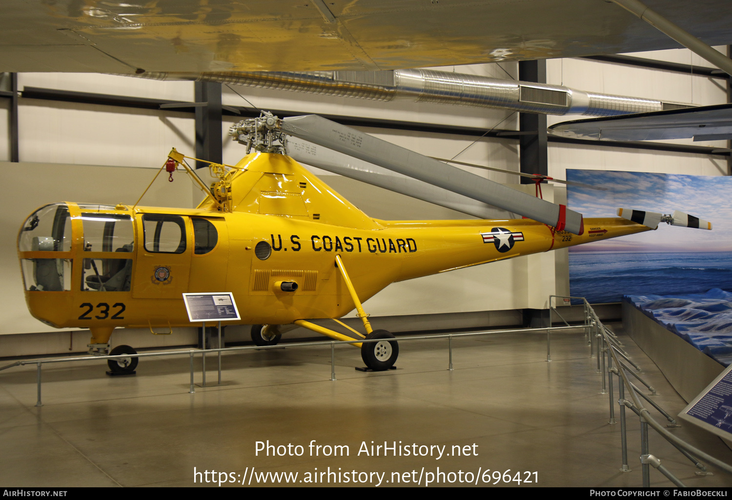 Aircraft Photo of 232 | Sikorsky HO3S-1G | USA - Coast Guard | AirHistory.net #696421