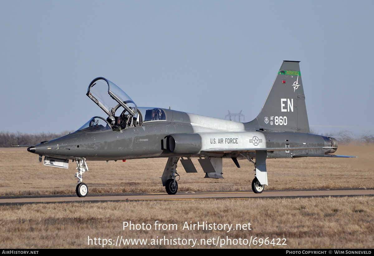 Aircraft Photo of 61-0860 / AF61-860 | Northrop T-38C Talon | USA - Air Force | AirHistory.net #696422