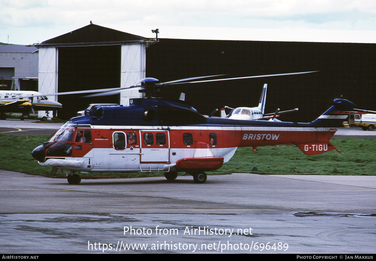 Aircraft Photo of G-TIGU | Aerospatiale AS-332L1 Super Puma | Bristow Helicopters | AirHistory.net #696489