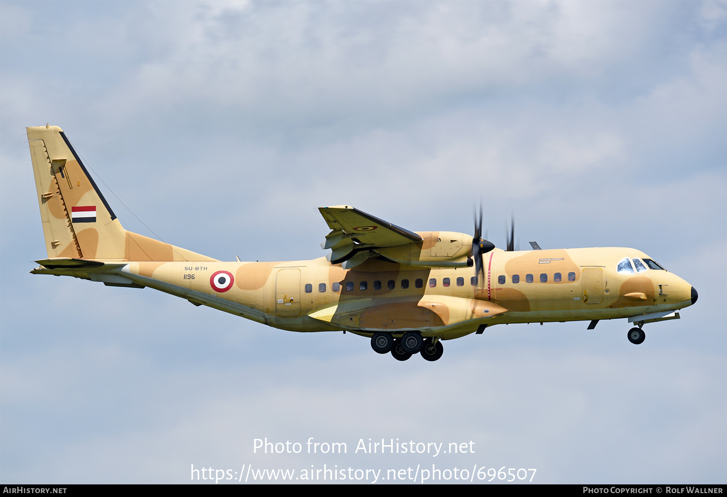 Aircraft Photo of 1196 / SU-BTH | CASA C295M | Egypt - Air Force | AirHistory.net #696507