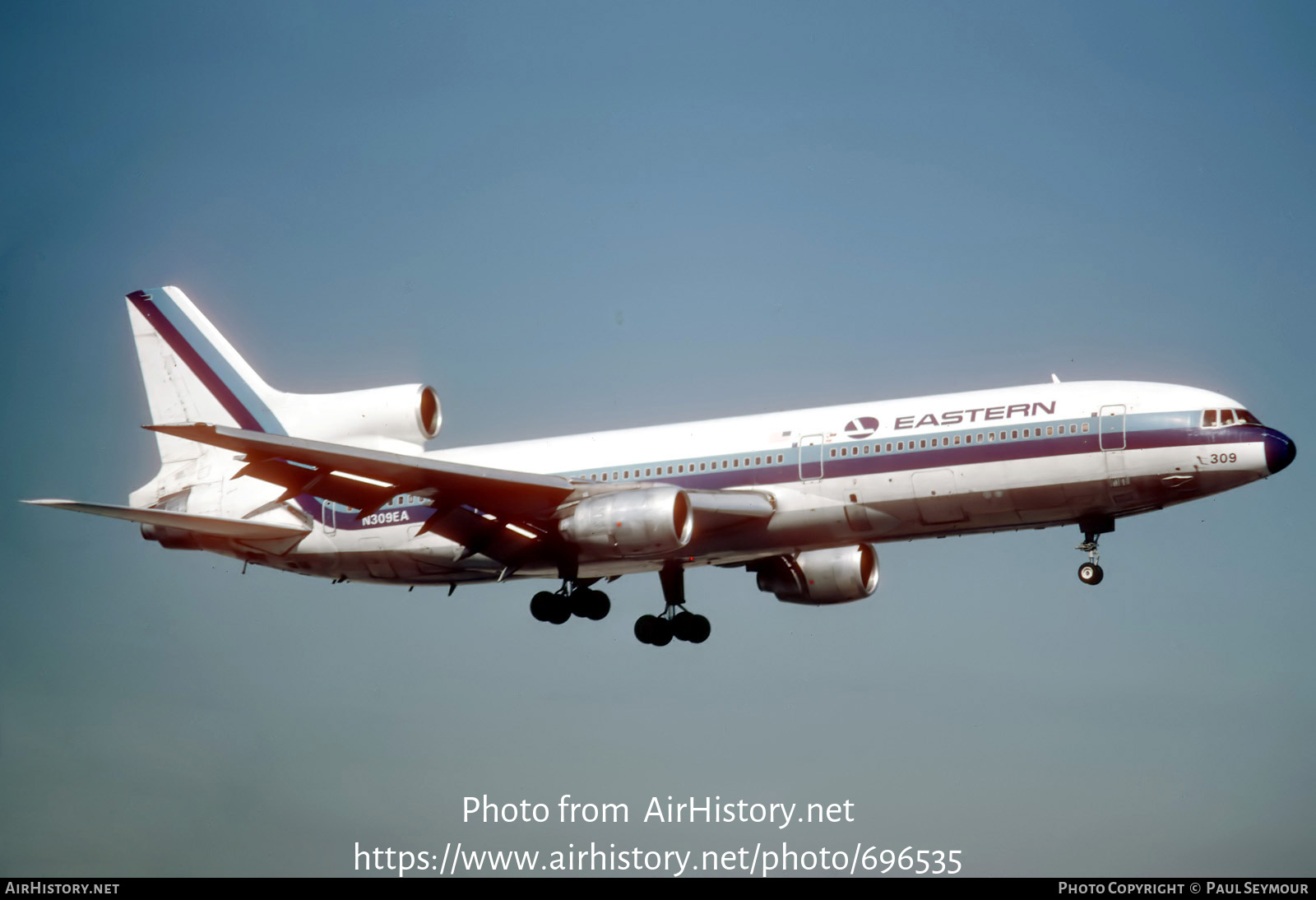 Aircraft Photo of N309EA | Lockheed L-1011-385-1 TriStar 1 | Eastern Air Lines | AirHistory.net #696535