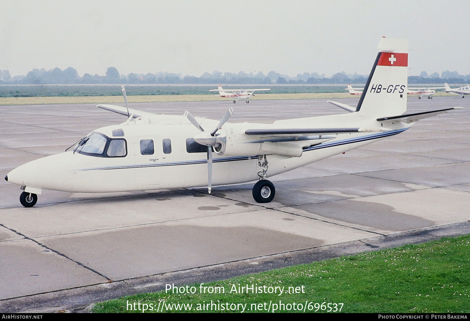 Aircraft Photo of HB-GFS | Rockwell 690A Turbo Commander | AirHistory.net #696537