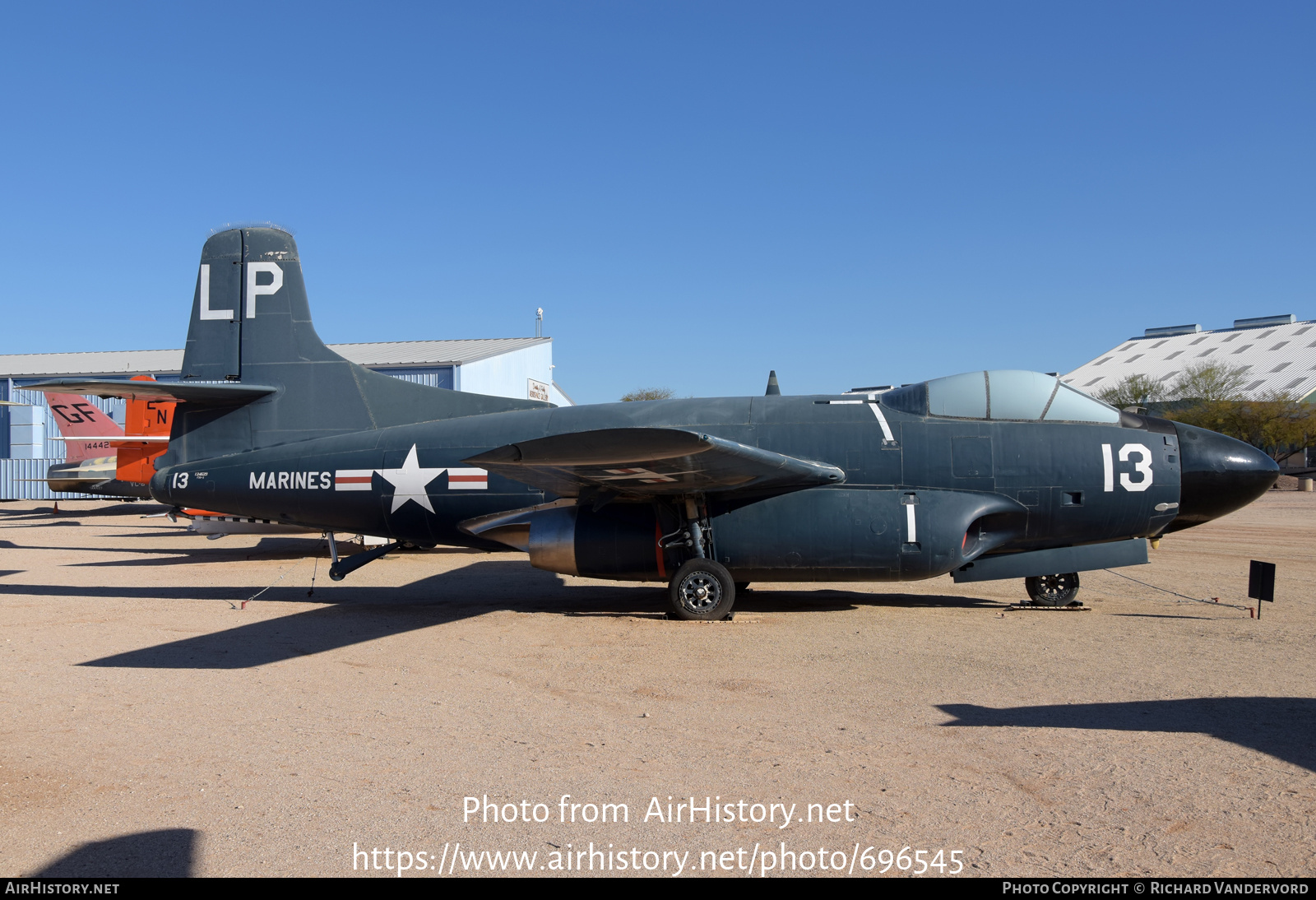 Aircraft Photo of 124629 | Douglas TF-10B Skyknight (F3D-2T2) | USA - Marines | AirHistory.net #696545