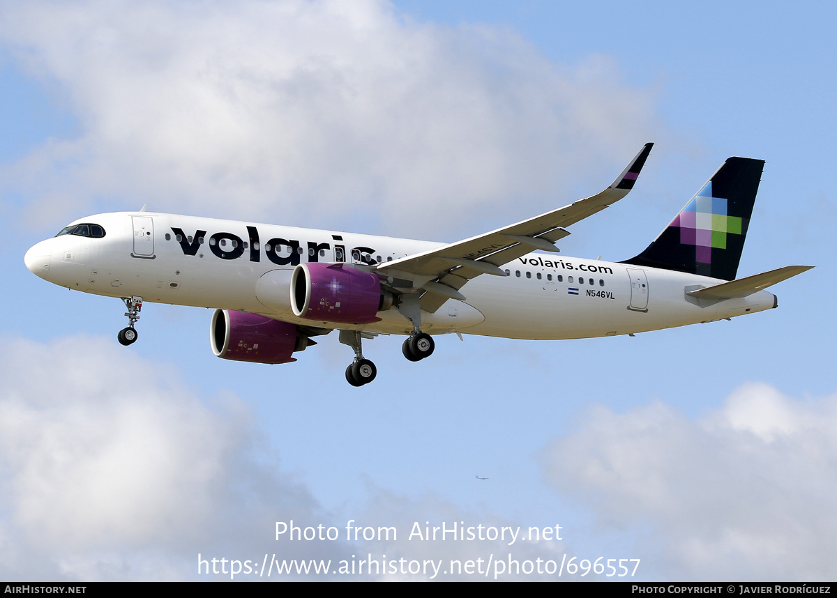 Aircraft Photo of N546VL | Airbus A320-271N | Volaris | AirHistory.net #696557