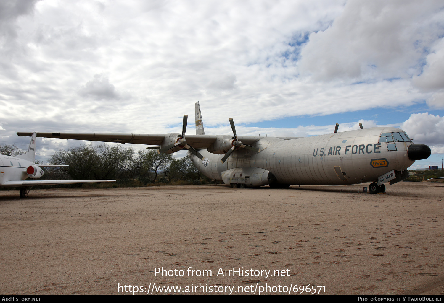 Aircraft Photo of 59-0527 / 0-90527 | Douglas C-133B Cargomaster | USA - Air Force | AirHistory.net #696571