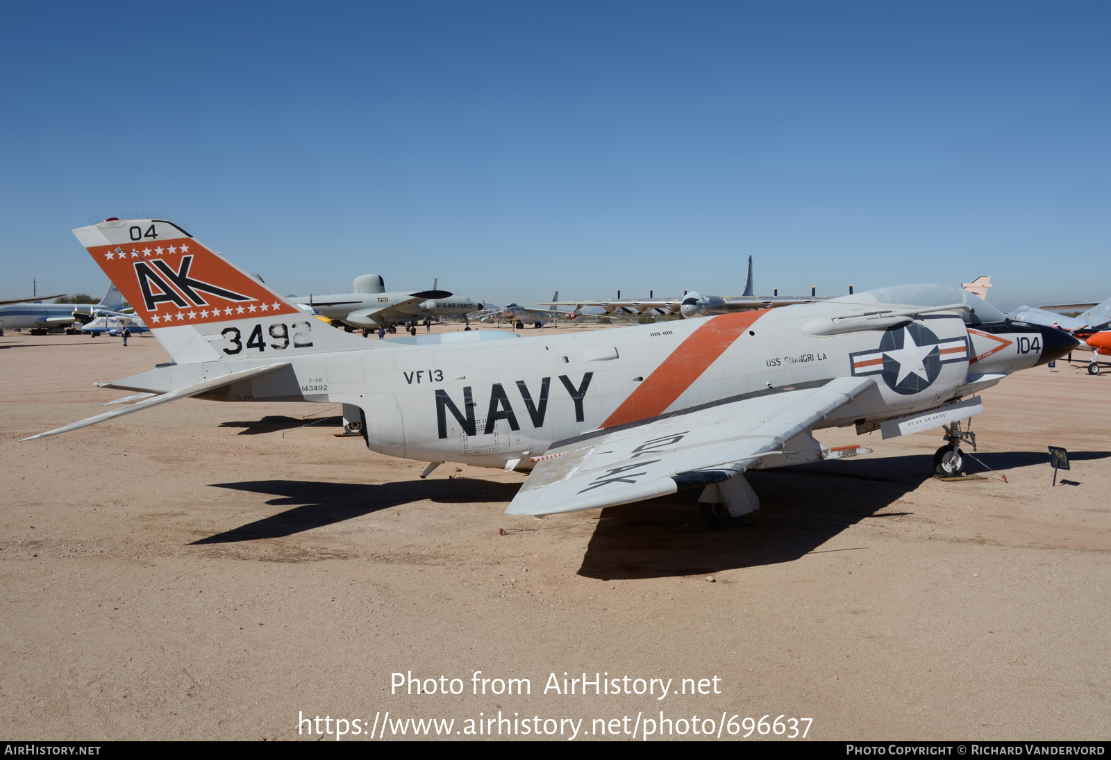 Aircraft Photo of 143492 / 3492 | McDonnell F-3B Demon | USA - Navy | AirHistory.net #696637