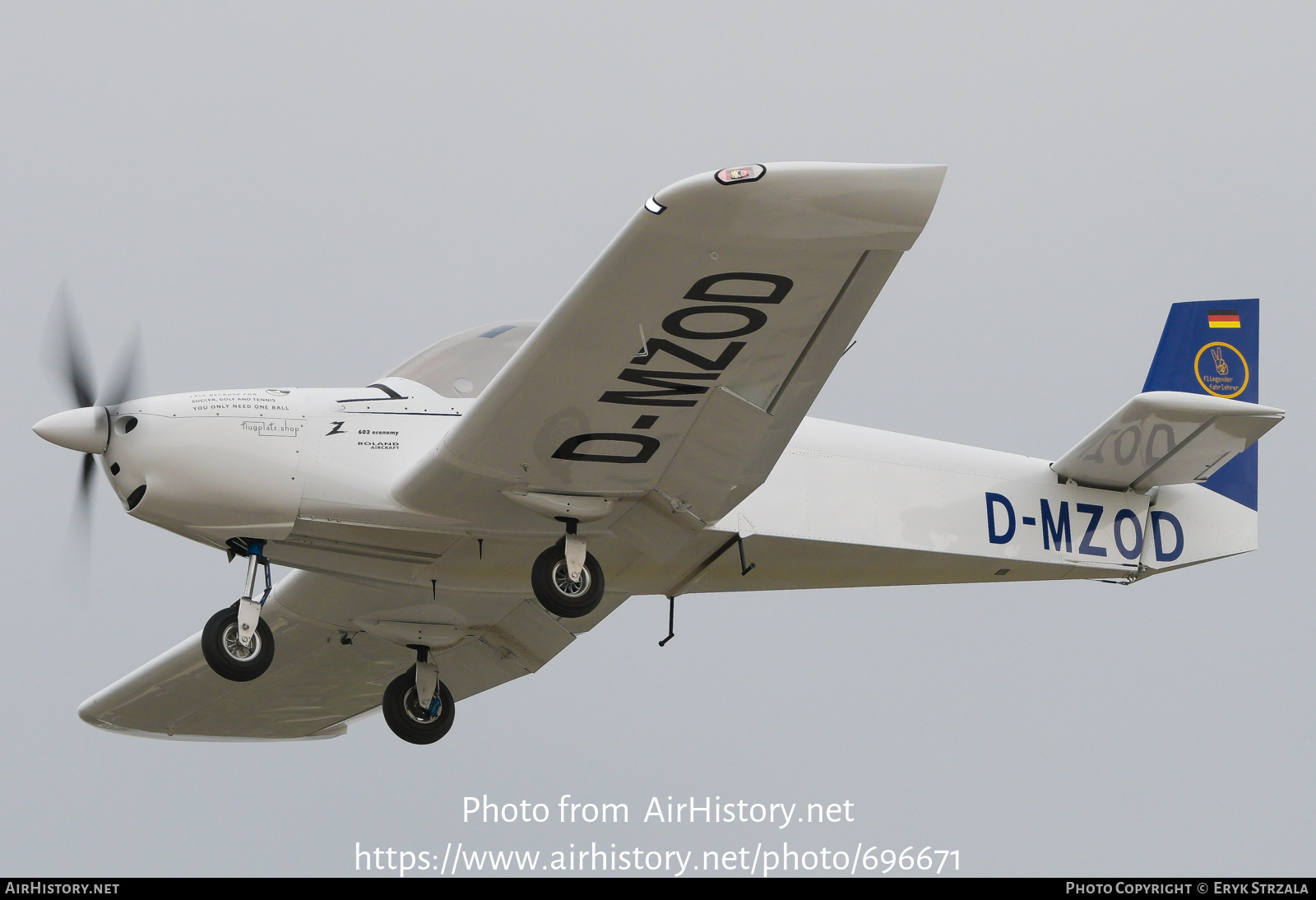 Aircraft Photo of D-MZOD | Roland Z-602 | AirHistory.net #696671