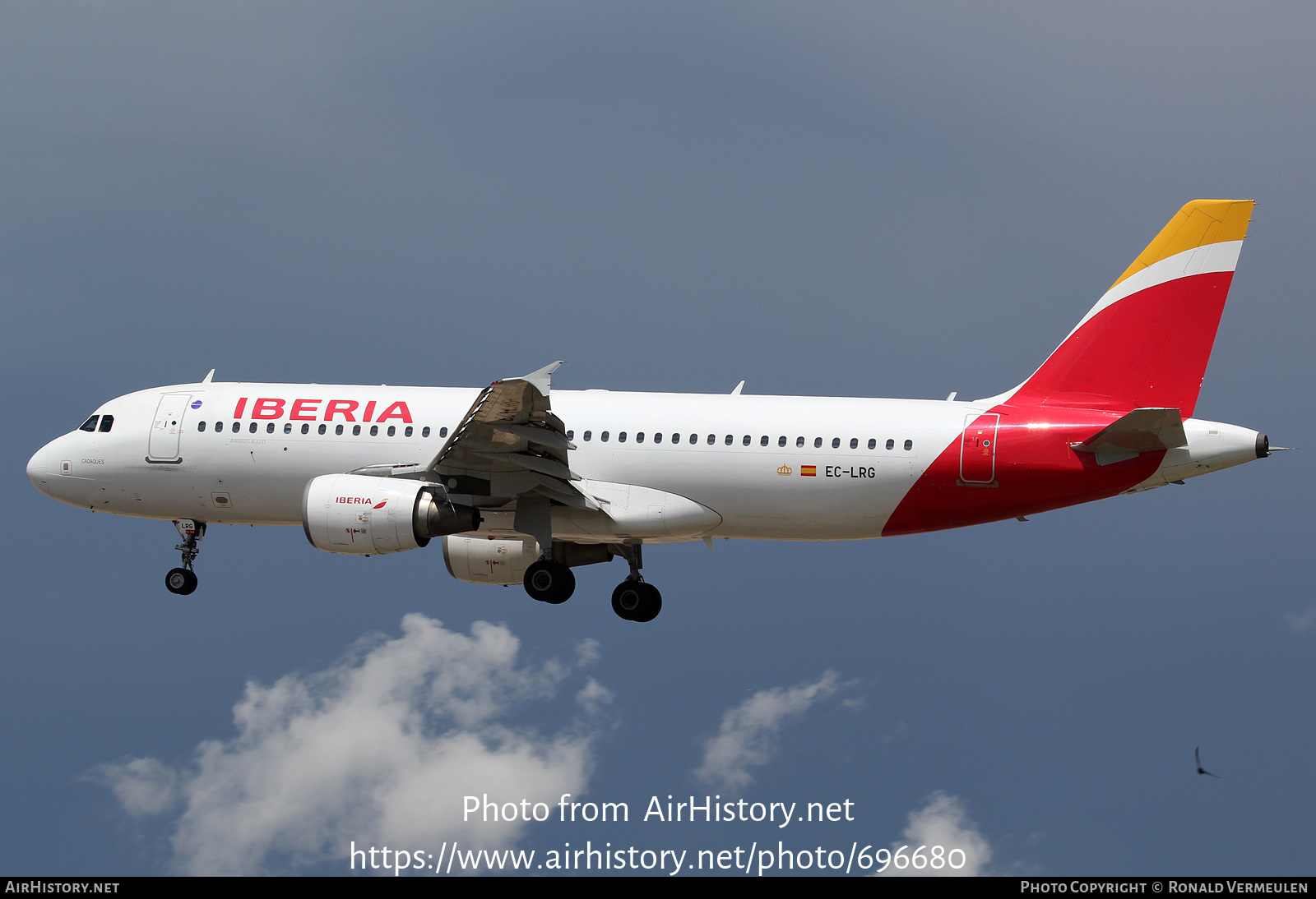 Aircraft Photo of EC-LRG | Airbus A320-214 | Iberia | AirHistory.net #696680