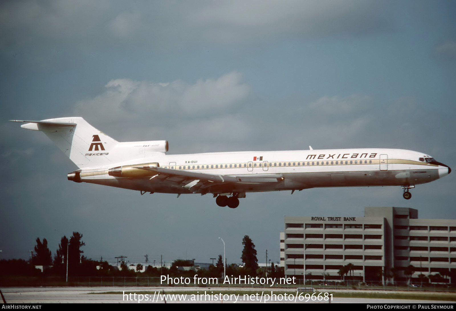 Aircraft Photo of XA-DUI | Boeing 727-264 | Mexicana | AirHistory.net #696681