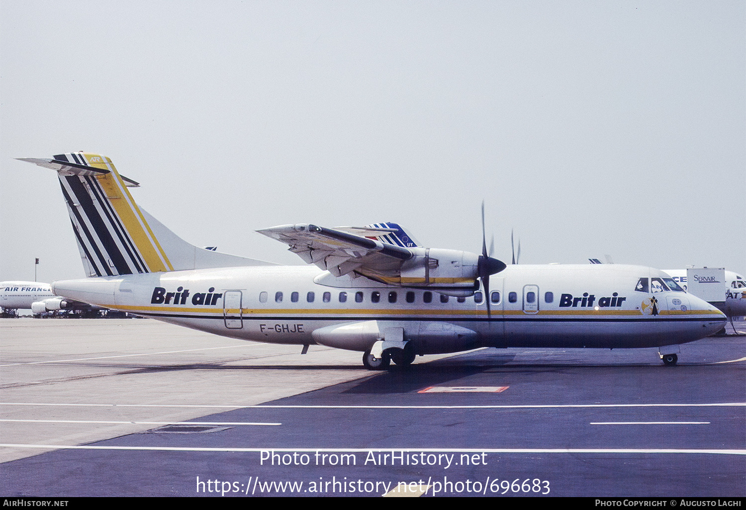 Aircraft Photo of F-GHJE | ATR ATR-42-300 | Brit Air | AirHistory.net #696683