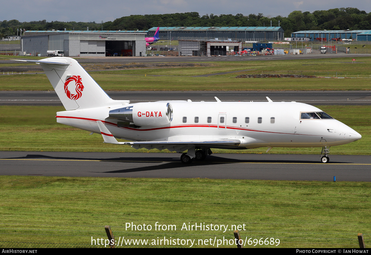 Aircraft Photo of G-DAYA | Bombardier Challenger 604 (CL-600-2B16) | Gama Aviation | AirHistory.net #696689