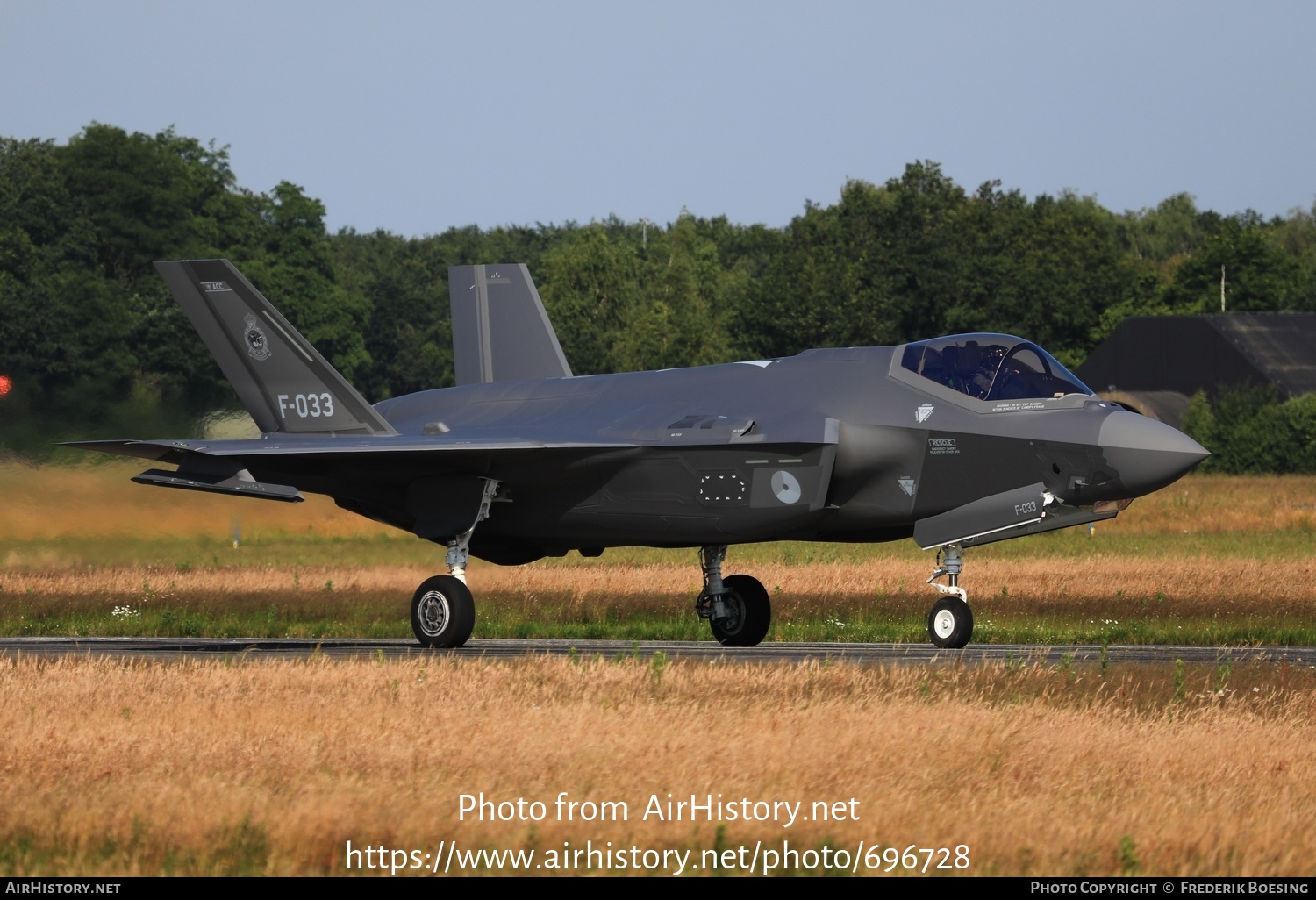 Aircraft Photo of F-033 | Lockheed Martin F-35A Lightning II | Netherlands - Air Force | AirHistory.net #696728