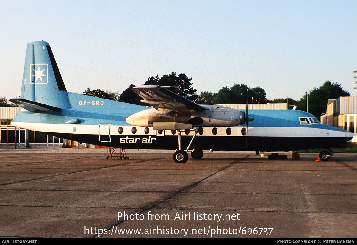 Aircraft Photo of OY-SRC | Fokker F27-600 Friendship | Star Air | AirHistory.net #696737