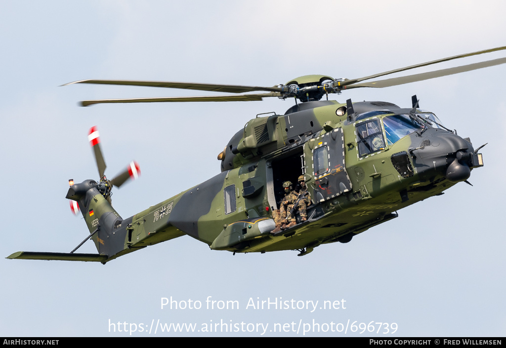 Aircraft Photo of 7825 | NHI NH90 TTH | Germany - Army | AirHistory.net #696739