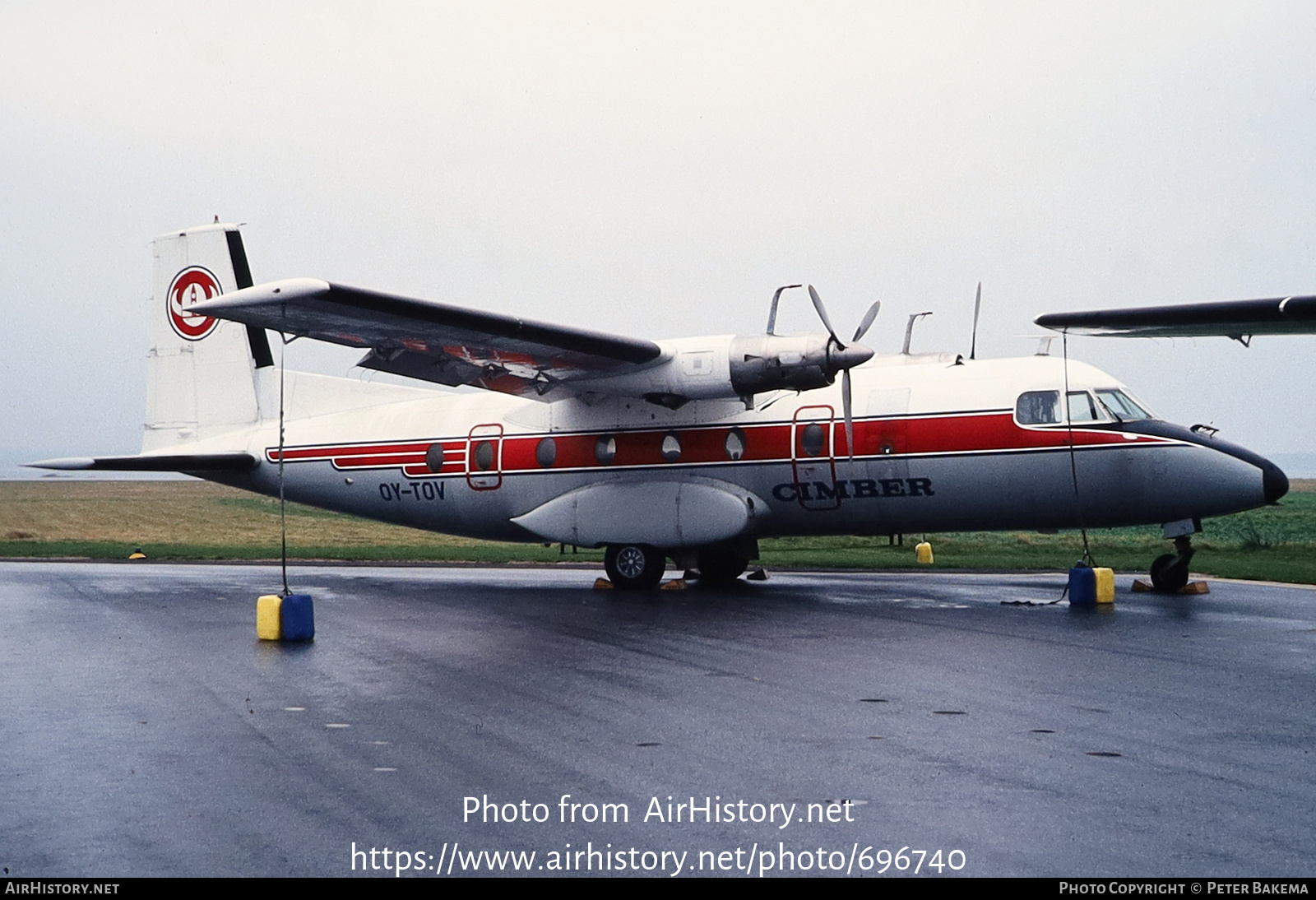 Aircraft Photo of OY-TOV | Nord 262A-30 | Cimber Air | AirHistory.net #696740