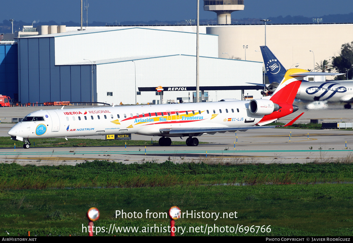 Aircraft Photo of EC-LJS | Bombardier CRJ-1000EE (CL-600-2E25) | Iberia Regional | AirHistory.net #696766