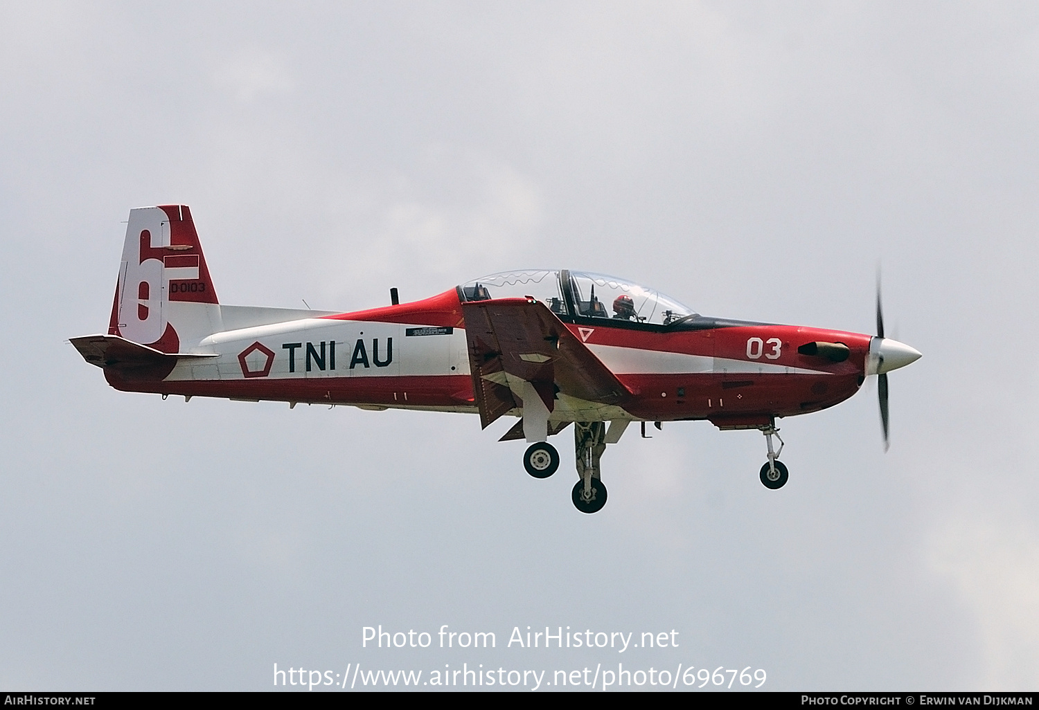 Aircraft Photo of LD-0103 | Korea Aerospace KT-1B Woong-Bee | Indonesia - Air Force | AirHistory.net #696769