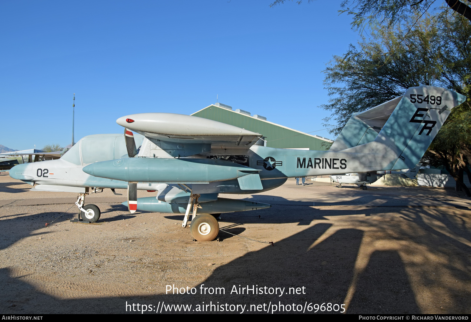 Aircraft Photo of 155499 | North American Rockwell OV-10D Bronco | USA - Marines | AirHistory.net #696805