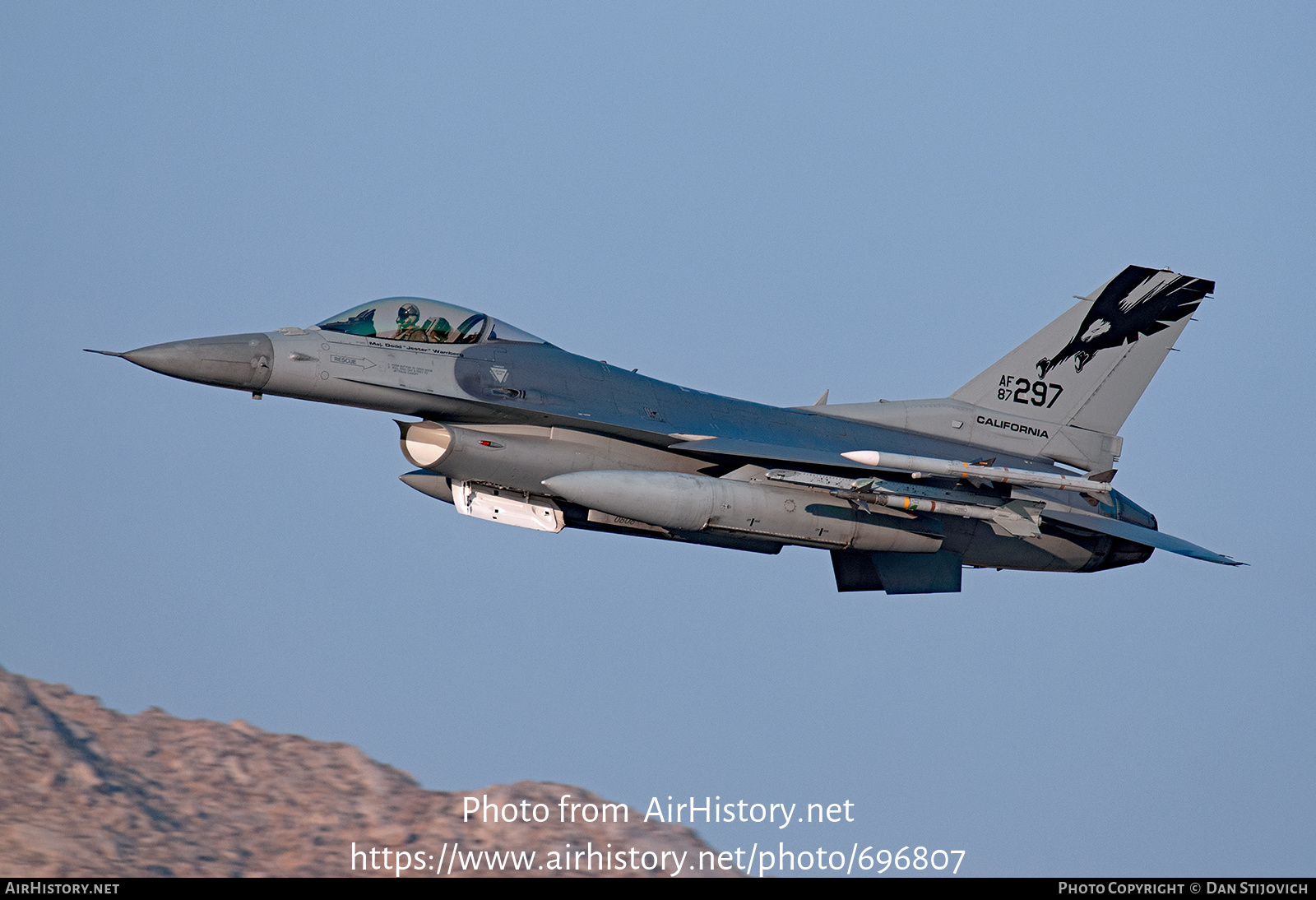 Aircraft Photo of 87-0297 / AF87-297 | General Dynamics F-16C Fighting Falcon | USA - Air Force | AirHistory.net #696807