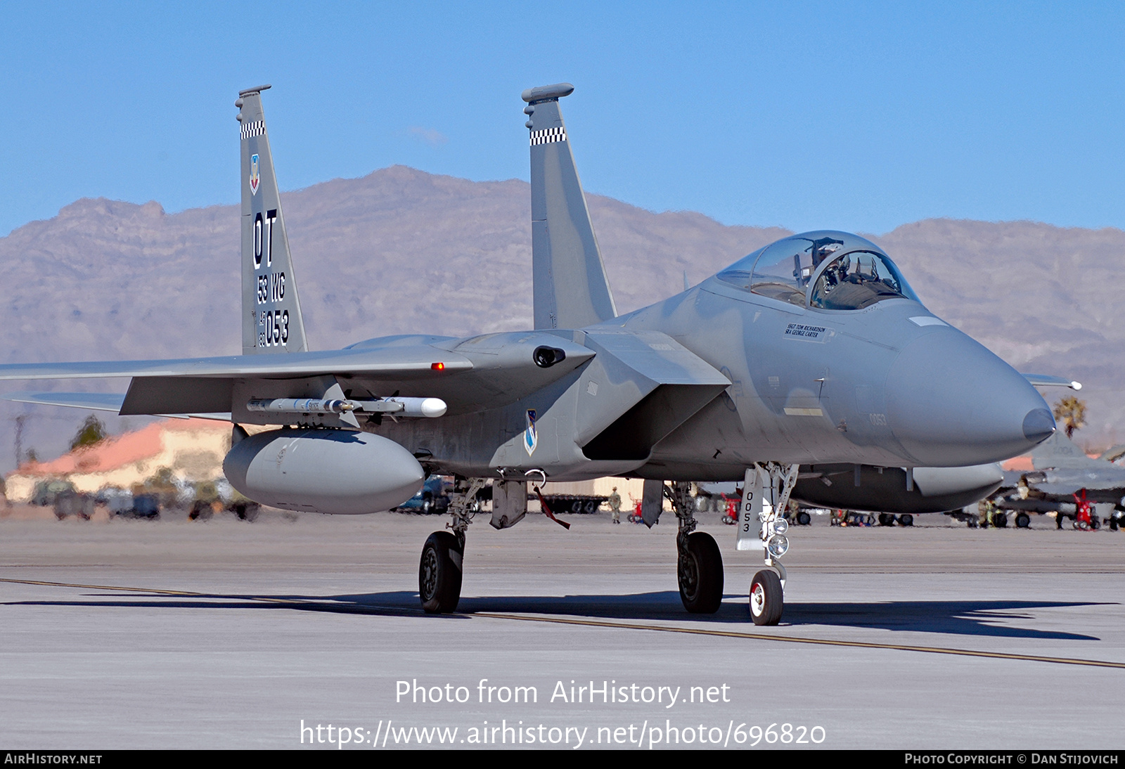 Aircraft Photo of 80-0053 / AF80053 | McDonnell Douglas F-15C Eagle | USA - Air Force | AirHistory.net #696820