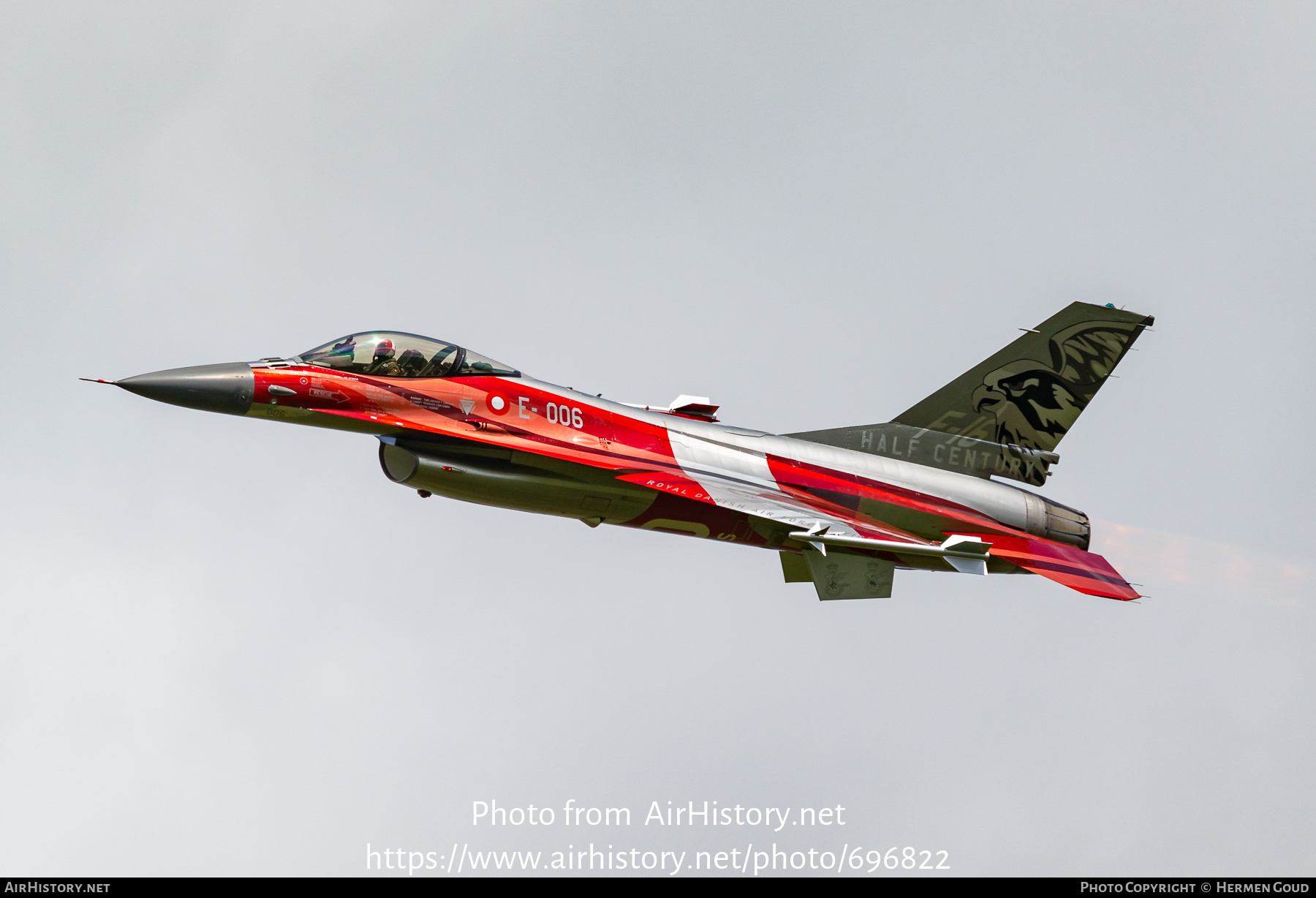 Aircraft Photo of E-006 | General Dynamics F-16AM Fighting Falcon | Denmark - Air Force | AirHistory.net #696822