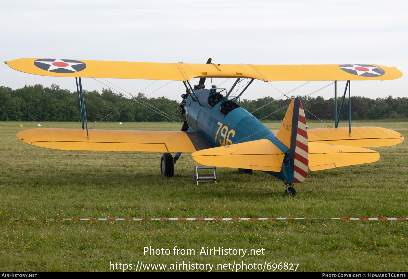 Aircraft Photo of N43SV / 796 | Boeing E75 Kaydet | USA - Air Force | AirHistory.net #696827