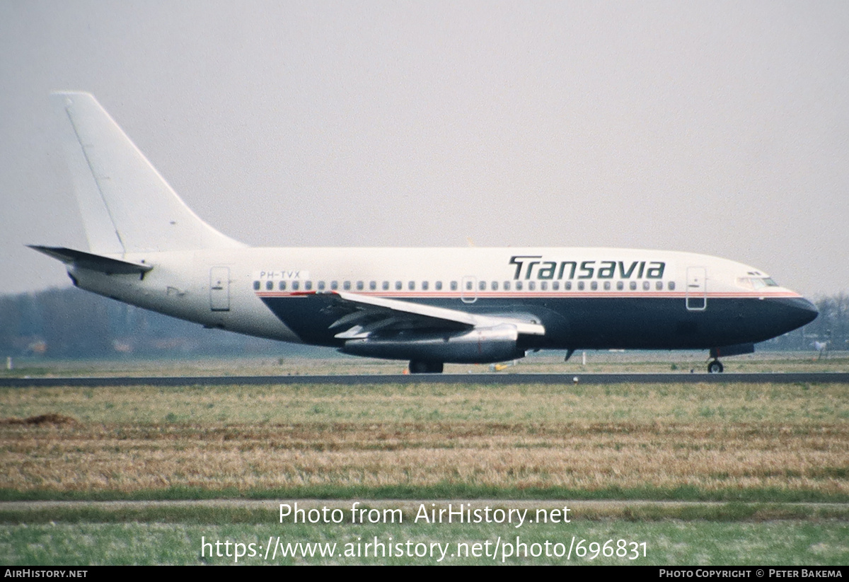 Aircraft Photo of PH-TVX | Boeing 737-2T5/Adv | Transavia | AirHistory.net #696831