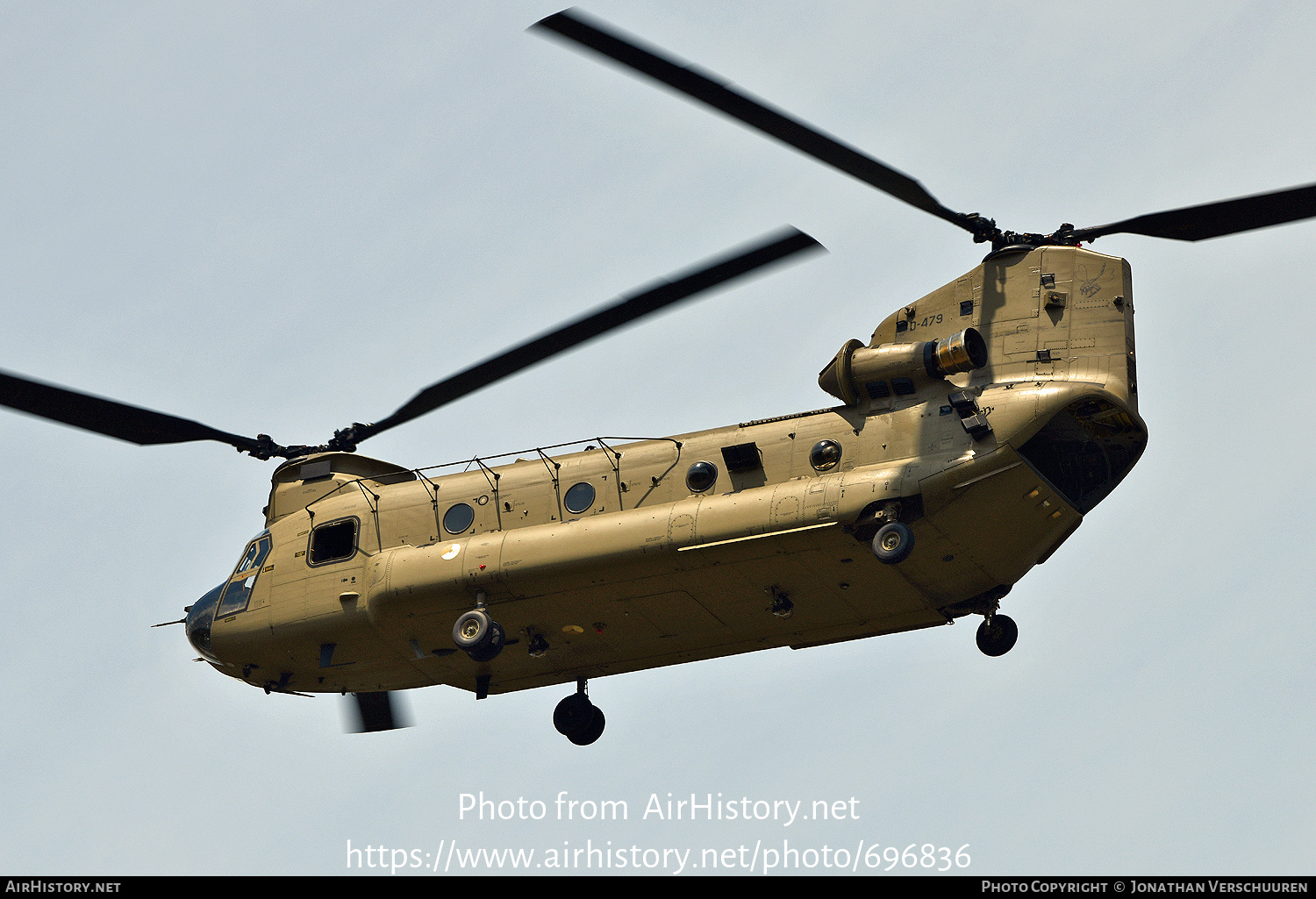 Aircraft Photo of D-479 | Boeing Vertol CH-47C Chinook | Netherlands - Air Force | AirHistory.net #696836