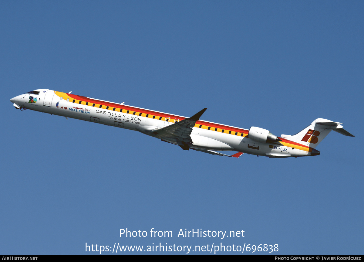 Aircraft Photo of EC-LJX | Bombardier CRJ-1000ER NG (CL-600-2E25 ...