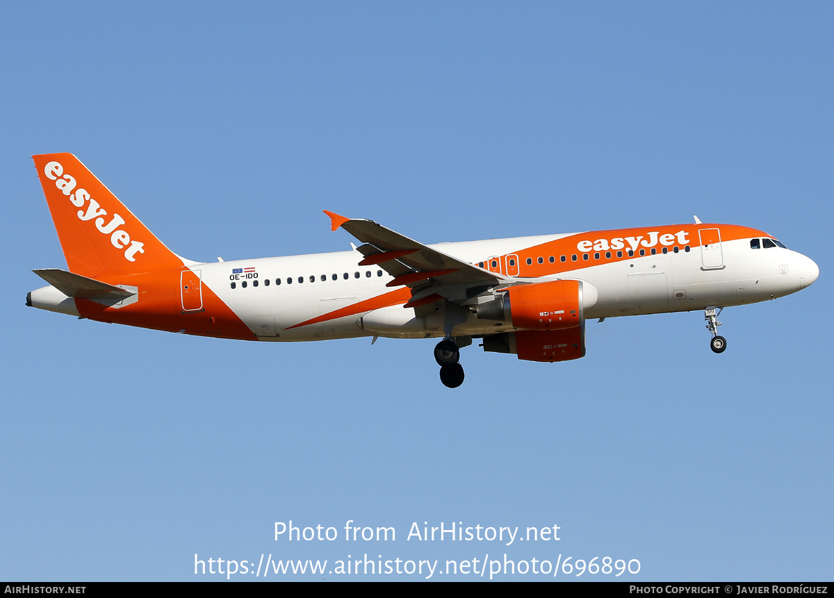 Aircraft Photo of OE-IDO | Airbus A320-214 | EasyJet | AirHistory.net #696890