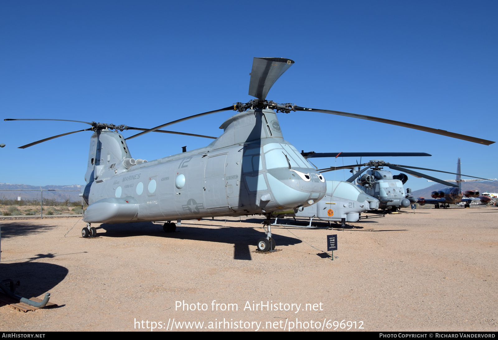 Aircraft Photo of 156469 / 6469 | Boeing Vertol CH-46E Sea Knight | USA - Marines | AirHistory.net #696912