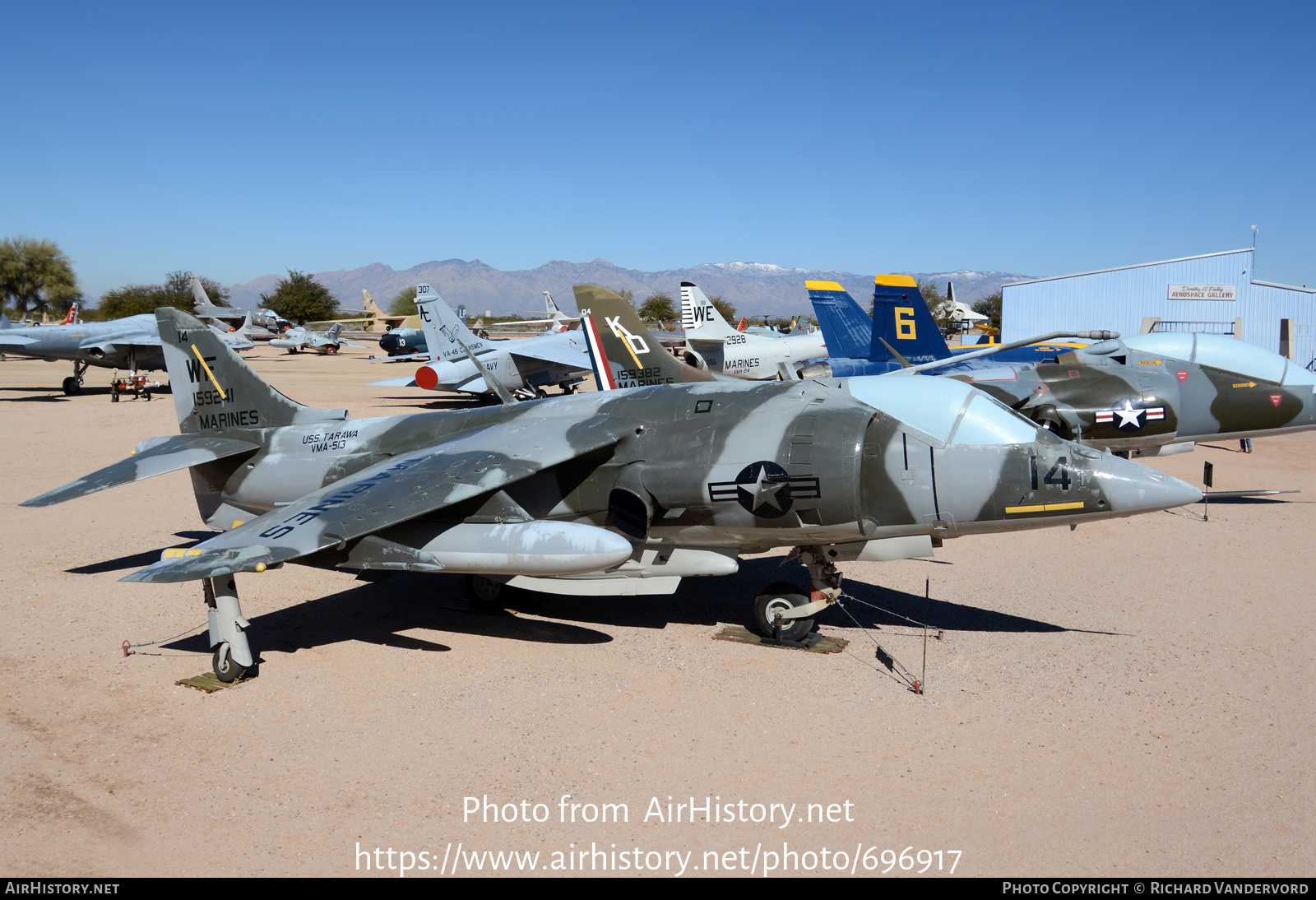 Aircraft Photo of 159241 | Hawker Siddeley AV-8C Harrier | USA - Marines | AirHistory.net #696917