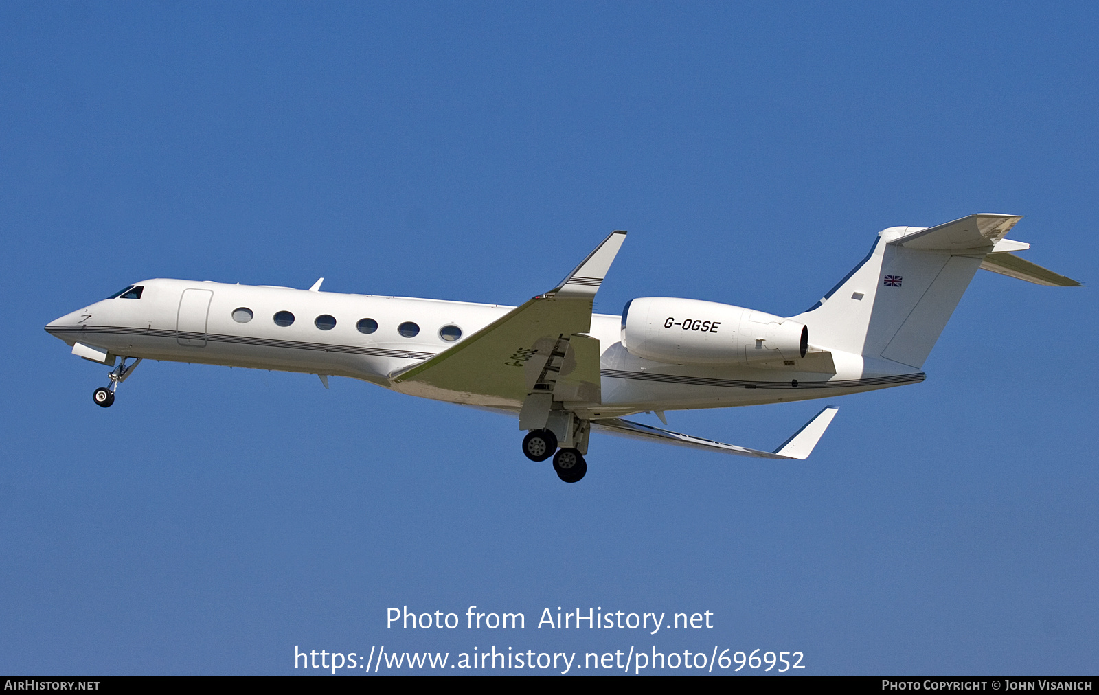 Aircraft Photo of G-OGSE | Gulfstream Aerospace G-V-SP Gulfstream G550 | AirHistory.net #696952