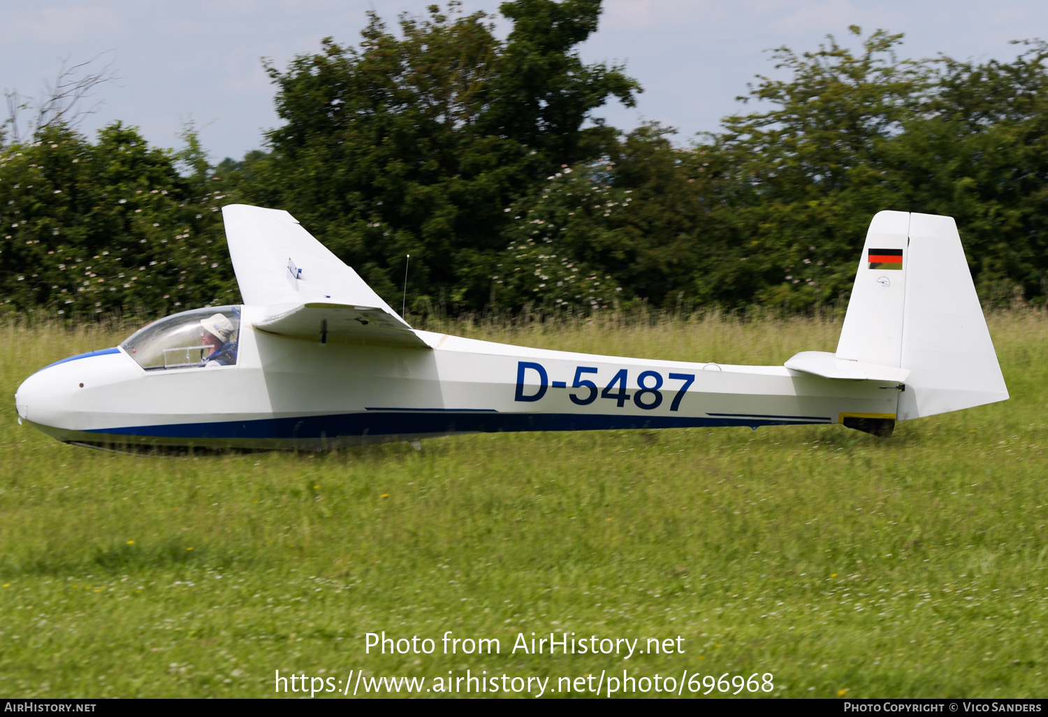 Aircraft Photo of D-5487 | Schleicher K-8B | AirHistory.net #696968