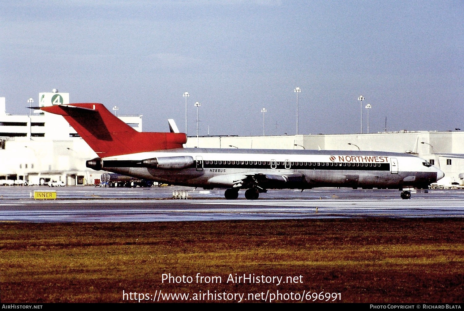 Aircraft Photo of N288US | Boeing 727-251/Adv | Northwest Airlines | AirHistory.net #696991