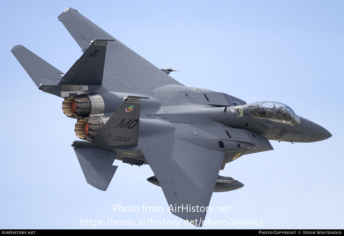 Aircraft Photo of 05-0013 | Boeing F-15SG Strike Eagle | USA - Air Force | AirHistory.net #696992