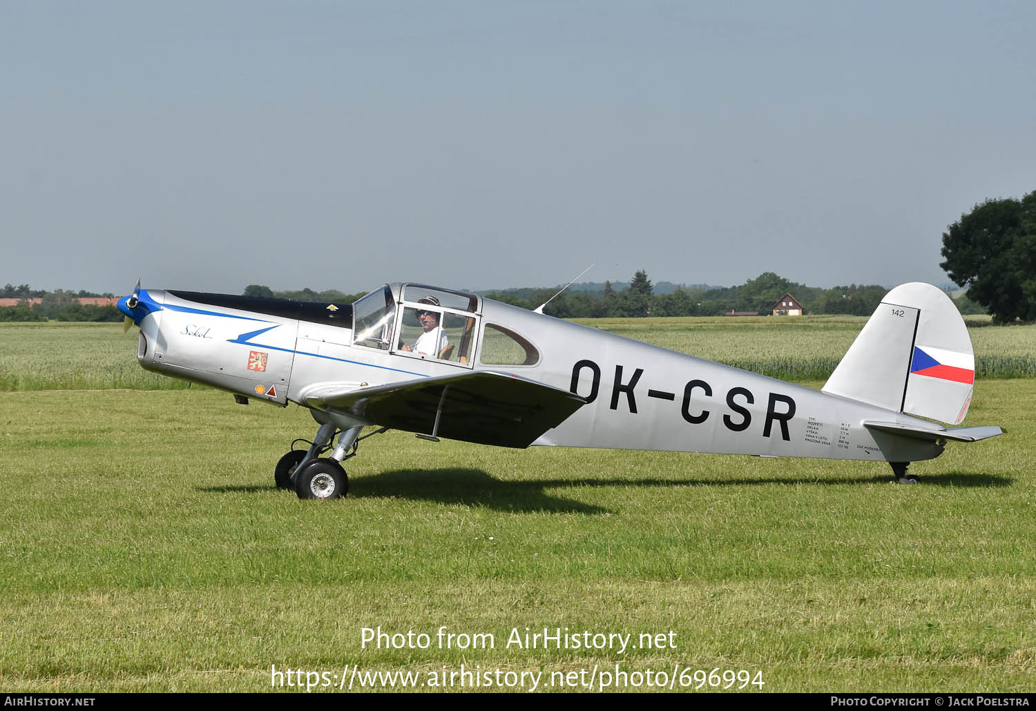 Aircraft Photo of OK-CSR | Benes-Mraz M-1C Sokol | AirHistory.net #696994