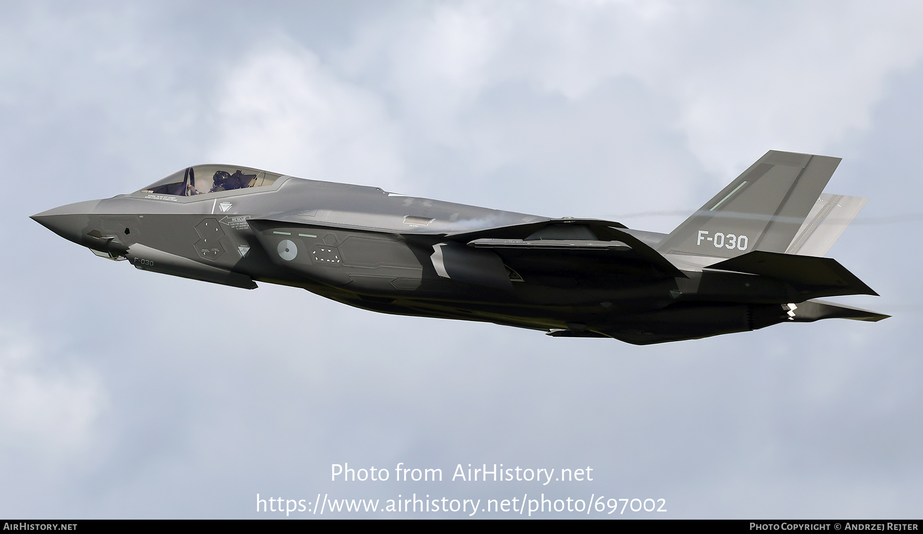 Aircraft Photo of F-030 | Lockheed Martin F-35A Lightning II | Netherlands - Air Force | AirHistory.net #697002