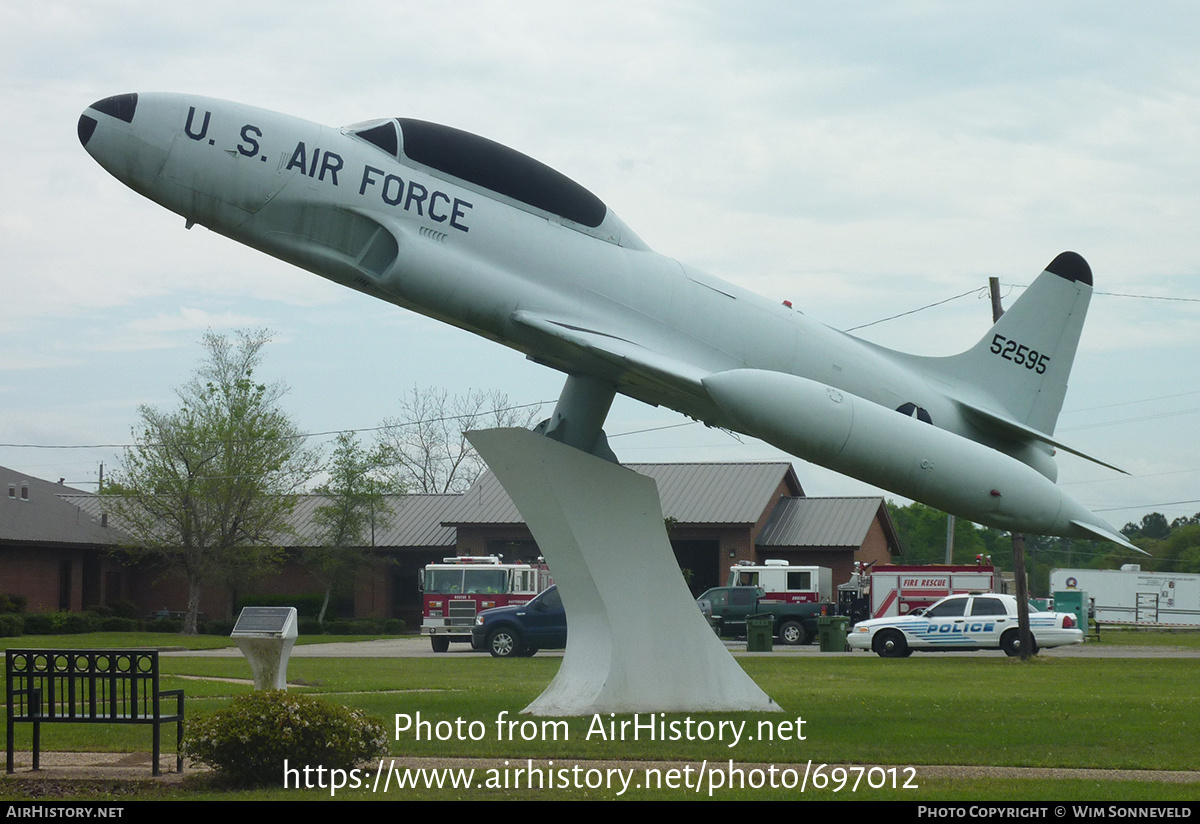 Aircraft Photo of 52-9590 / 52595 | Lockheed T-33A | USA - Air Force | AirHistory.net #697012