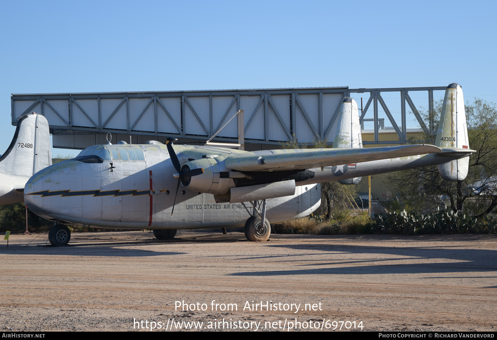 Aircraft Photo of 44-23006 / 423006 | Fairchild C-82A Packet | USA - Air Force | AirHistory.net #697014