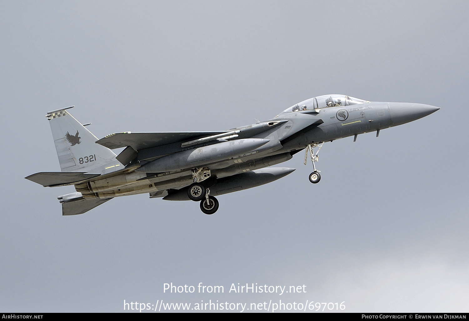 Aircraft Photo of 8321 | Boeing F-15SG Strike Eagle | Singapore - Air Force | AirHistory.net #697016