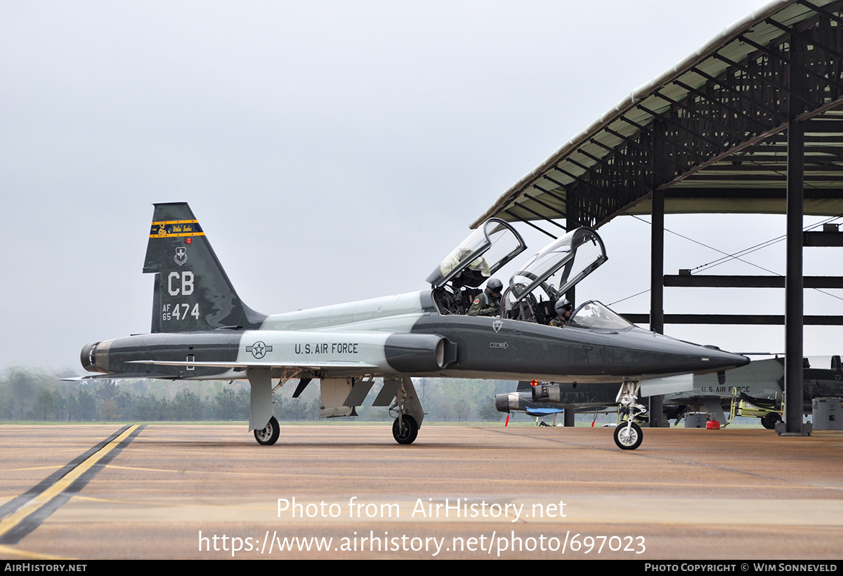 Aircraft Photo of 65-10474 / AF65-474 | Northrop T-38C Talon | USA - Air Force | AirHistory.net #697023