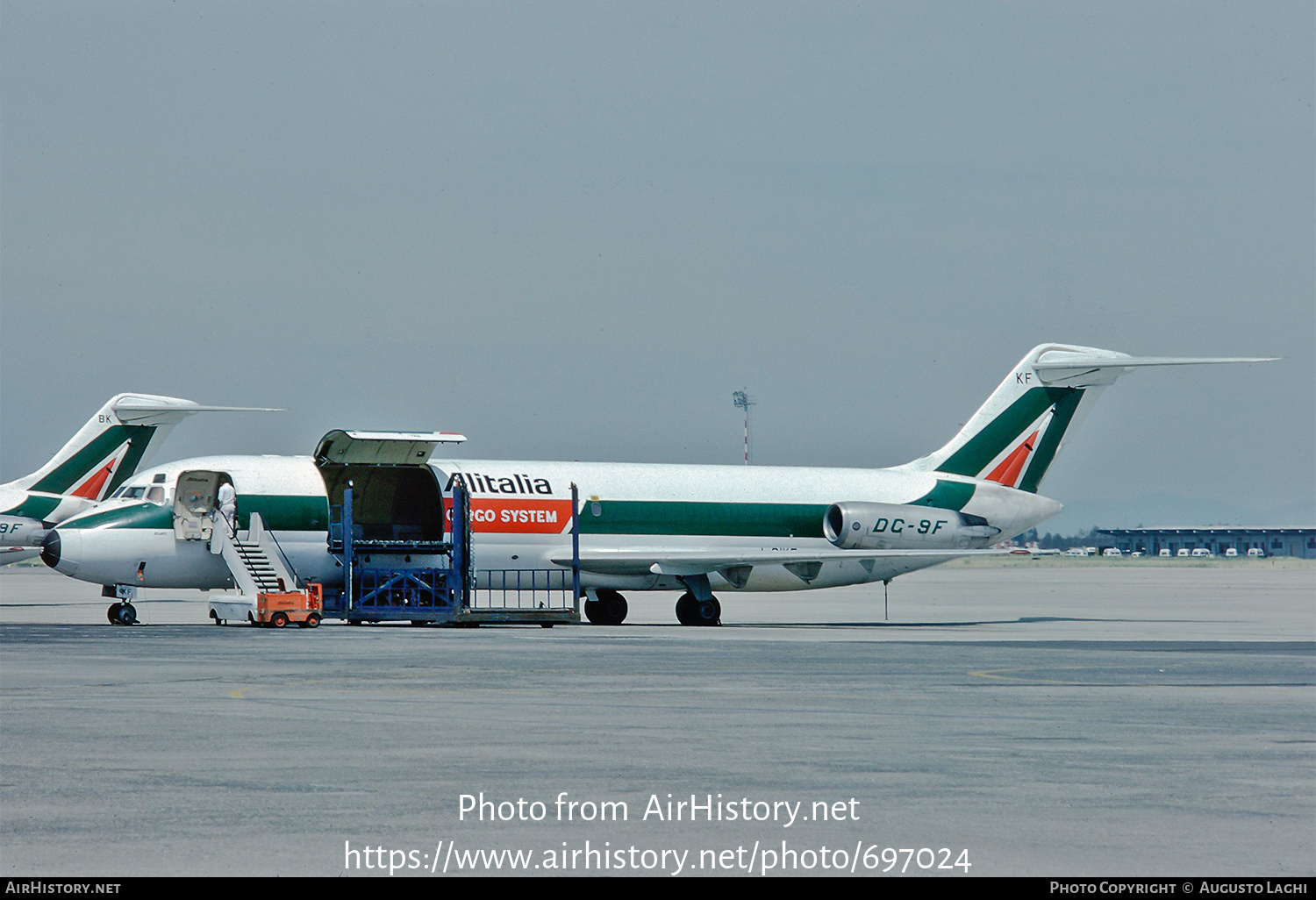 Aircraft Photo of I-DIKF | McDonnell Douglas DC-9-32F | Alitalia Cargo System | AirHistory.net #697024