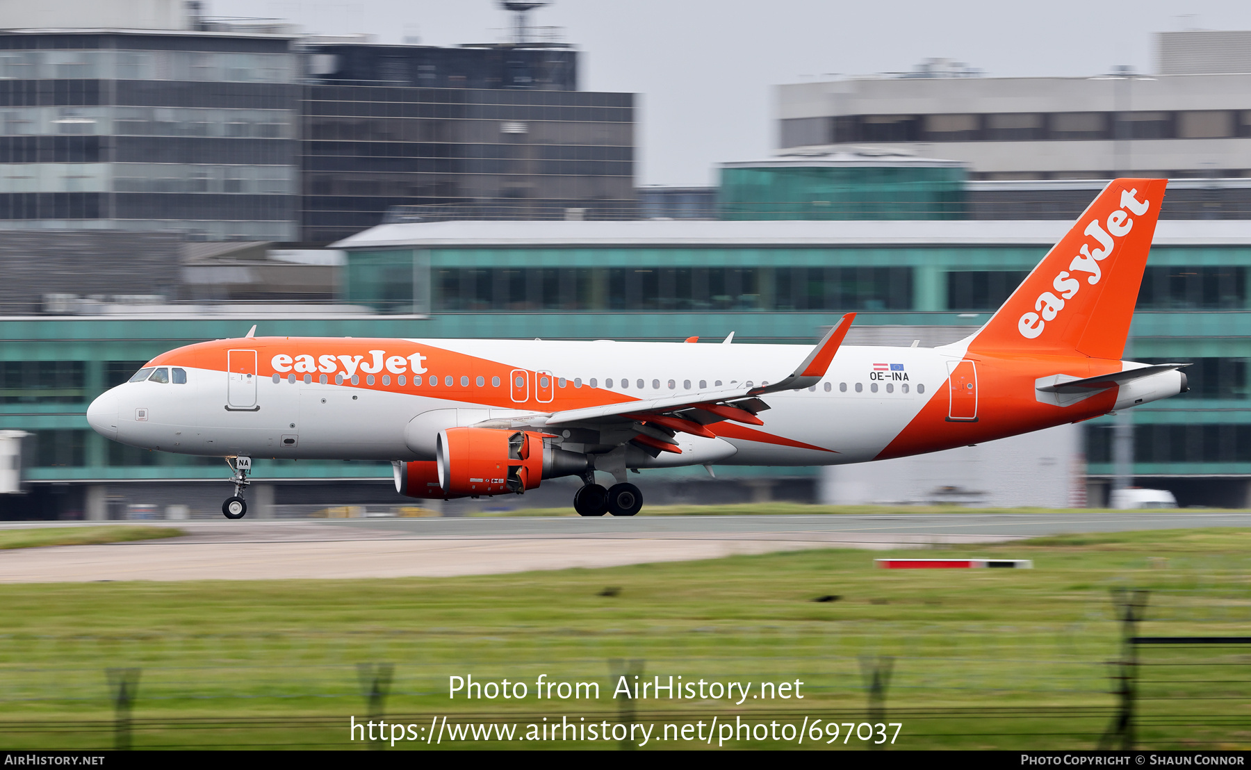 Aircraft Photo of OE-INA | Airbus A320-214 | EasyJet | AirHistory.net #697037