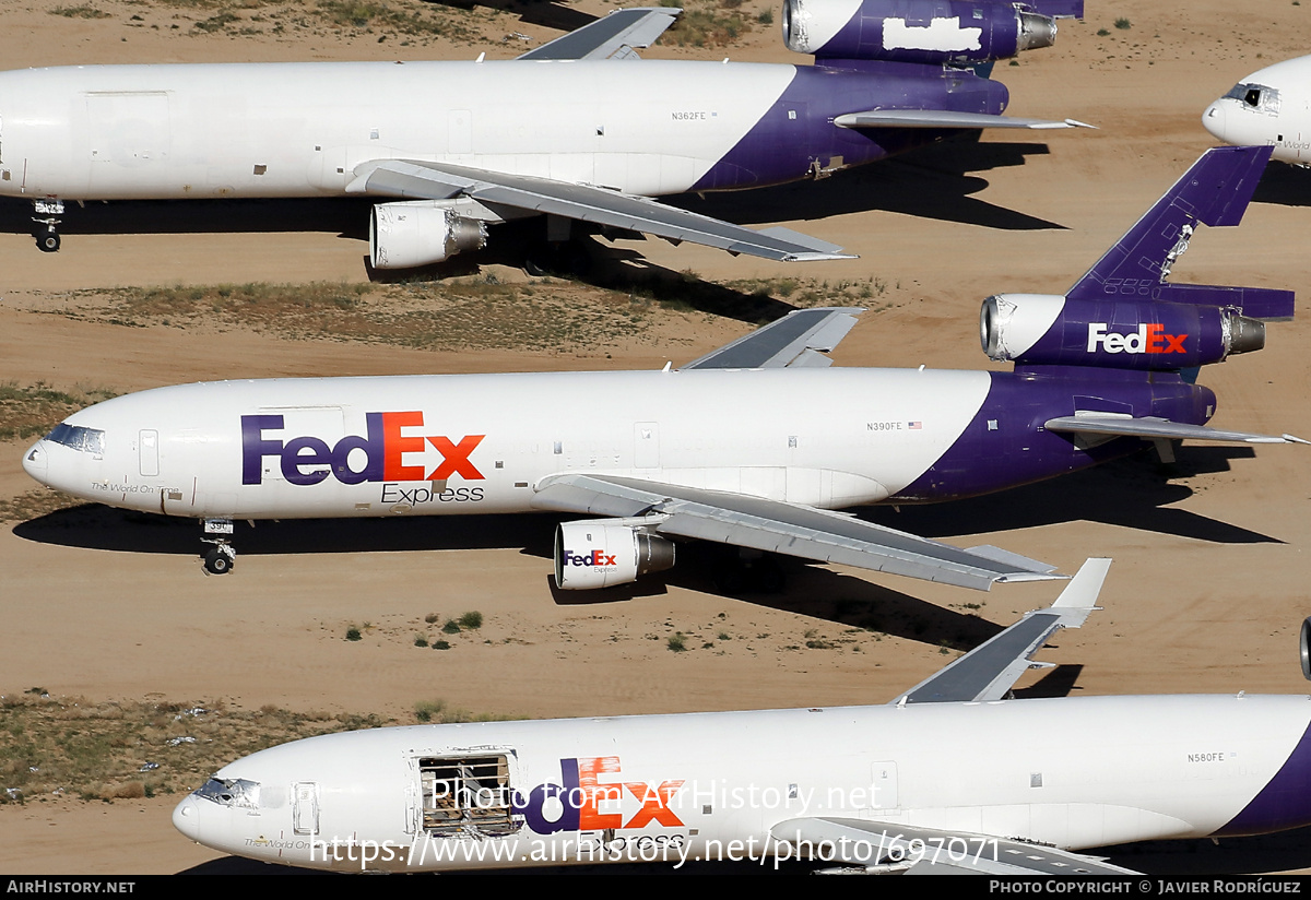 Aircraft Photo of N390FE | Boeing MD-10-10F | FedEx Express - Federal Express | AirHistory.net #697071