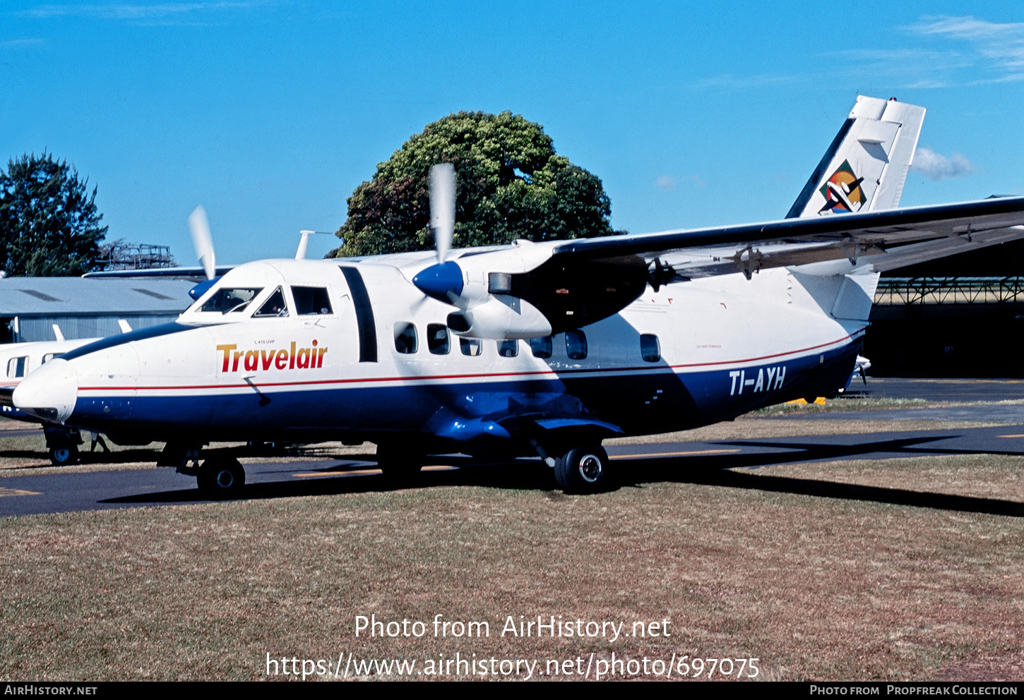 Aircraft Photo of TI-AYH | Let L-410UVP Turbolet | Travelair | AirHistory.net #697075