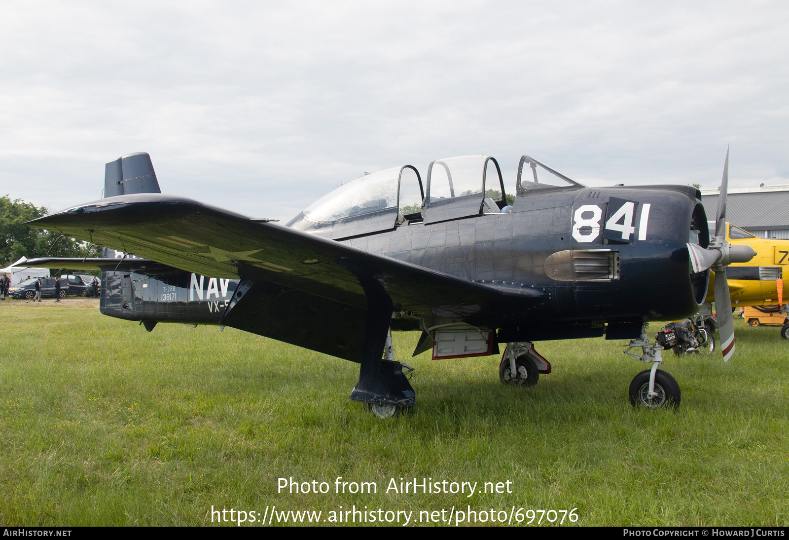 Aircraft Photo of F-AYBA / 138171 | North American T-28B Trojan | USA - Navy | AirHistory.net #697076