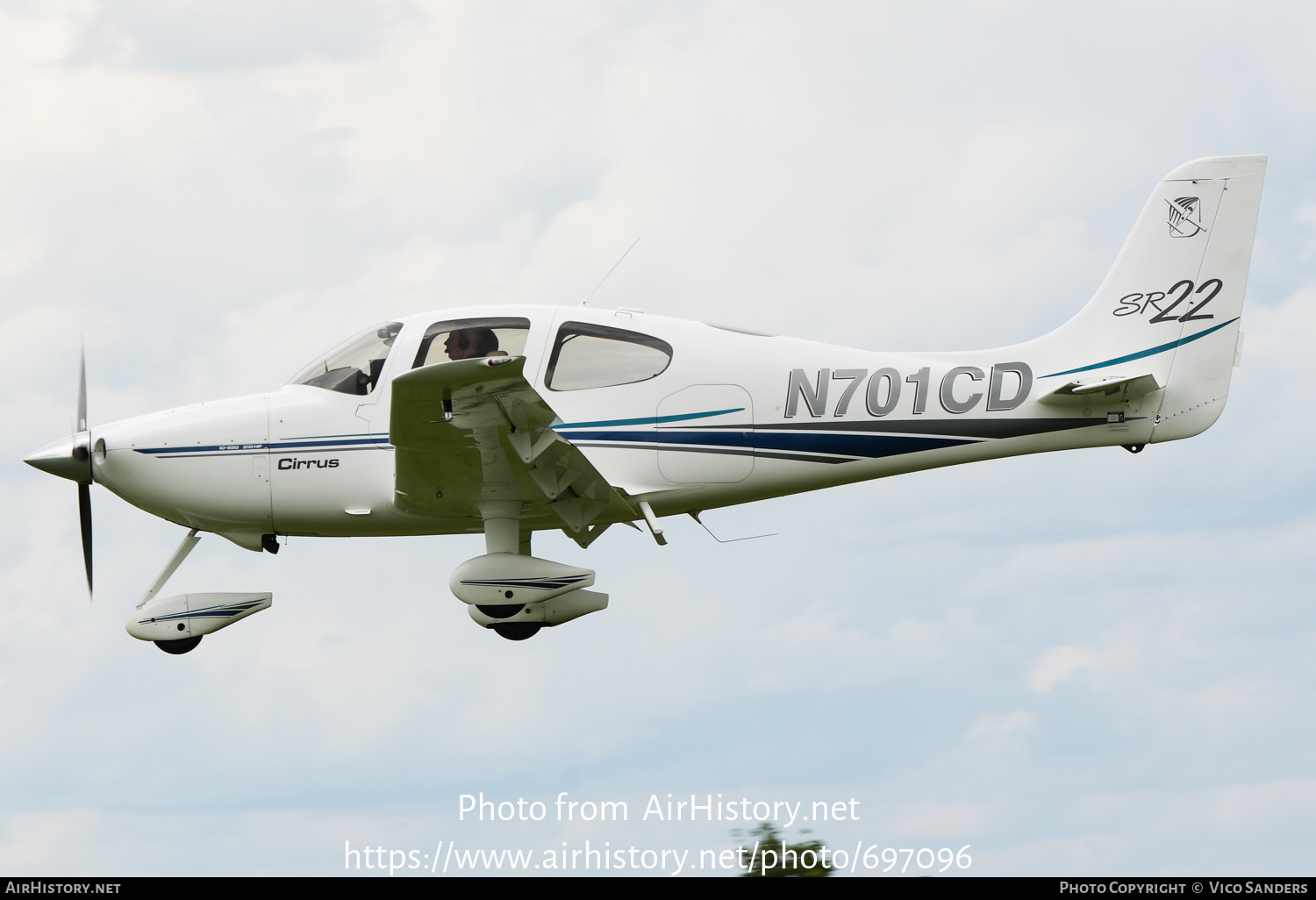 Aircraft Photo of N701CD | Cirrus SR-22 G1 | AirHistory.net #697096