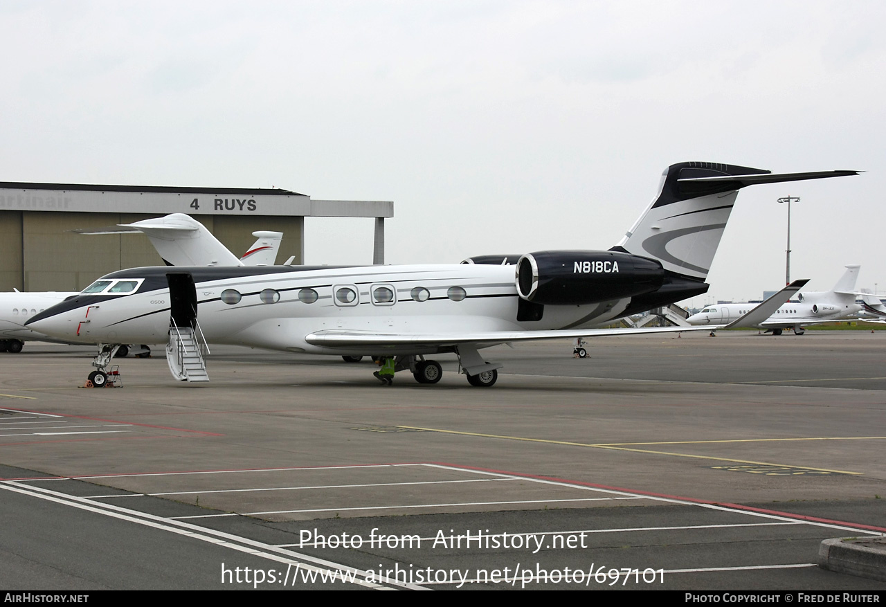 Aircraft Photo of N818CA | Gulfstream Aerospace G500 (G-VII) | AirHistory.net #697101