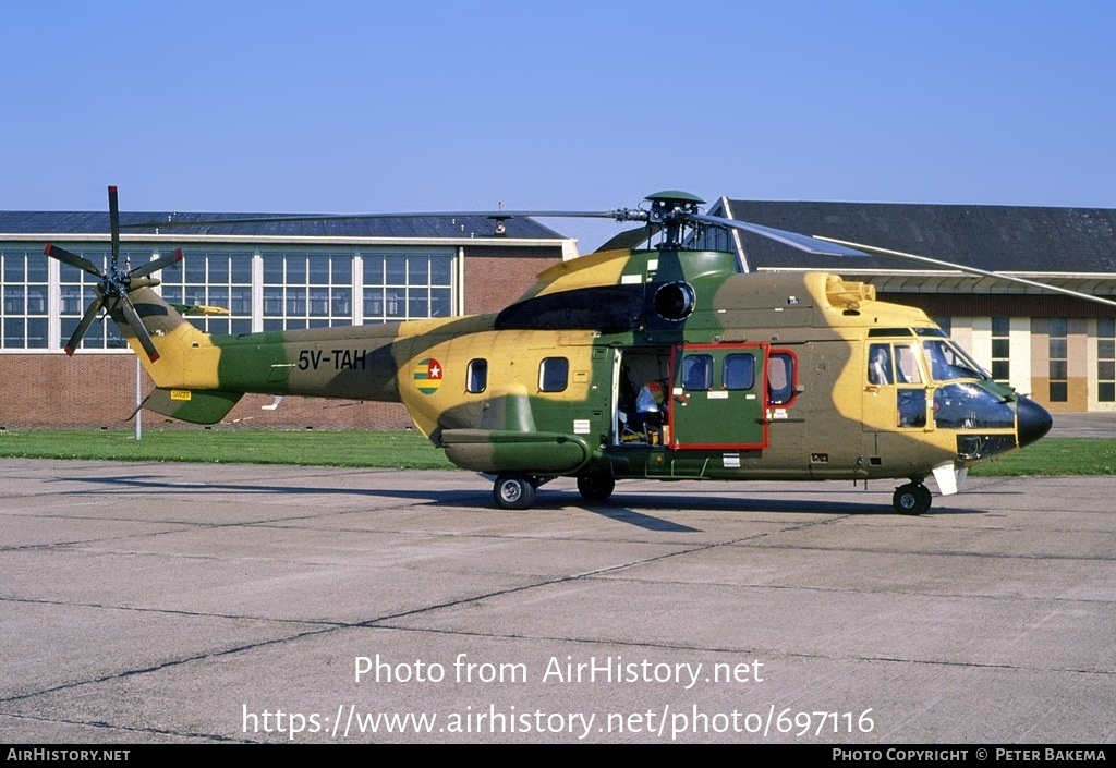 Aircraft Photo of 5V-TAH | Aerospatiale AS-332L1 Super Puma | Togo - Air Force | AirHistory.net #697116